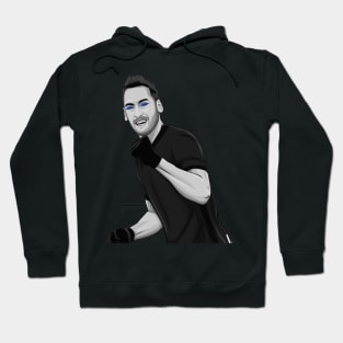 Hakan Çalhanoğlu Black and White Version. Hoodie